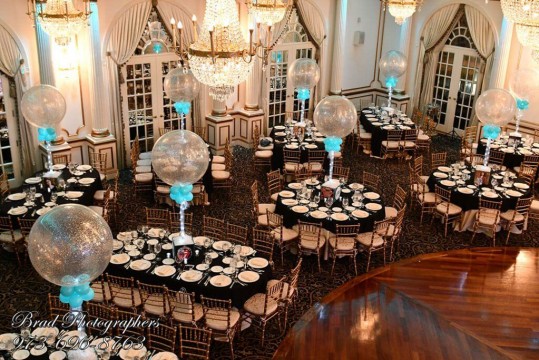 Music Themed Bat Mitzvah with Photo Cubes & LED Sparkle Balloons at Crystal Plaza