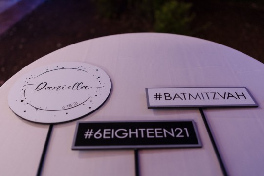 Custom Photo Booth Props for Bat Mitzvahs, Sweet Sixteen and Quinceaneras