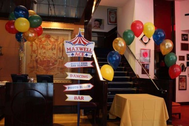 Circus Themed Directional Sign for Circus Themed First Birthday