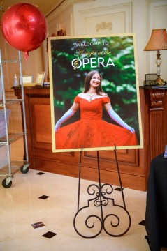 Custom Photo & Logo Welcome Sign for Opera Themed Sweet Sixteen