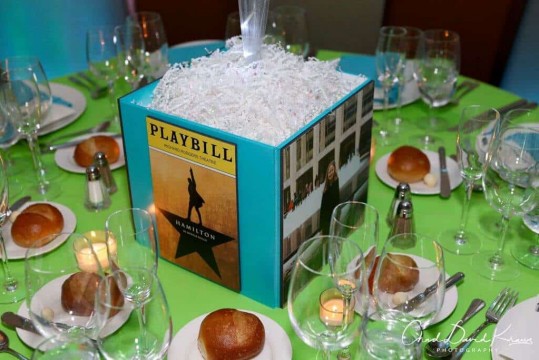 Broadway Themed Photo Cube with Photos & Playbills