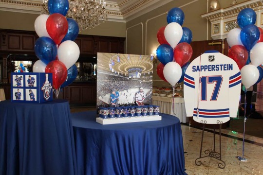 Rangers Stadium Seating Card Display with Custom Ticket Place Cards