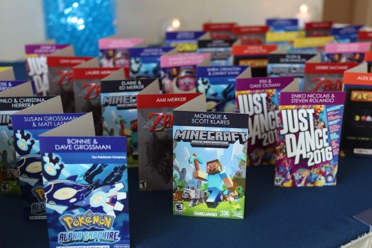 Video Game Cover Place Cards