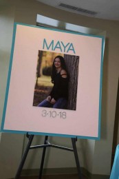 Blowup Photo Sign in Board with Custom Name & Date
