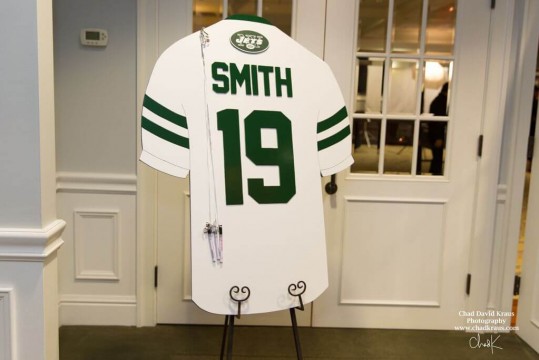 Jets Football Jersey Sign in Board