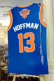 Knicks Jersey Sign in Board for Basketball Themed Bar Mitzvah