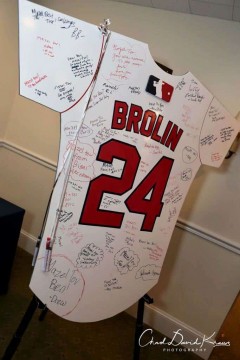 Boston Red Sox Jersey Sign in Board for Baseball Themed Bar Mitzvah