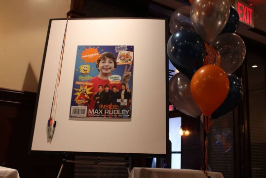 Custom Magazine Cover Sign in Board for Nickelodeon Themed Bar Mitzvah