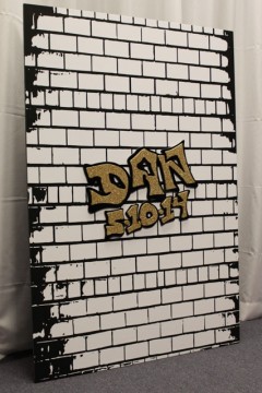 NYC Graffiti Wall Sign in Board for NYC Themed Bar Mitzvah