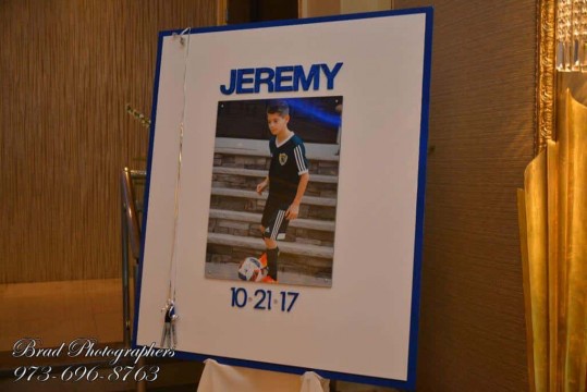 Photo Blowup Sign in Board with Name & Date