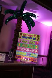 Signature Drink Sign for Beach Themed Bat Mitzvah