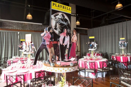 Broadway Diorama Centerpieces with Blowup Playbills & Character Cutouts