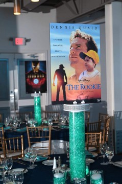 Blowup Movie Poster Centerpiece with LED Lighting
