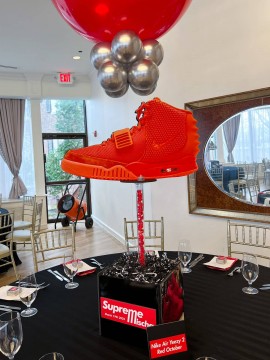 Air Jordan Sneaker Themed Centerpiece