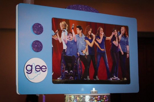 Glee Themed TV Centerpiece