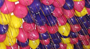 Ceiling Décor Gallery · Party Decor & Event Design · Balloon Artistry